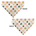 Load image into Gallery viewer, Pet Bandana - Disney Holiday Princess Poses and Icons Beige/Tan/Red