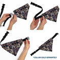 Load image into Gallery viewer, Pet Bandana - Disney Villains Pose Blocks