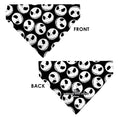 Load image into Gallery viewer, Pet Bandana - The Nightmare Before Christmas Jack Expressions Scattered Black/White