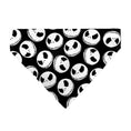 Load image into Gallery viewer, Pet Bandana - The Nightmare Before Christmas Jack Expressions Scattered Black/White