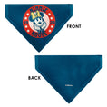 Load image into Gallery viewer, Pet Bandana - MINNIE MOUSE 1928 Dreamy Pose Blue/Red/White/Yellow
