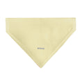 Load image into Gallery viewer, Pet Bandana - Rapunzel NEVER STOP EXPLORING Castle Pose Beige/Red/White