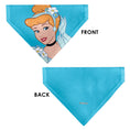 Load image into Gallery viewer, Pet Bandana - Cinderella Face Pose Close-Up Blues