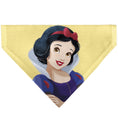 Load image into Gallery viewer, Pet Bandana - Snow White Smiling Face Pose Yellow