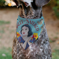 Load image into Gallery viewer, Pet Bandana - Snow White SWEET NATURED Pose Blue