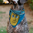 Load image into Gallery viewer, Pet Bandana - Toy Story Woody Pop Art Face Close-Up Blues