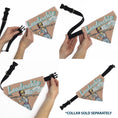 Load image into Gallery viewer, Pet Bandana - Toy Story Bo Peep LEADERSHIP GOALS Staff Pose Pink/Blue/White