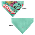 Load image into Gallery viewer, Pet Bandana - SCRUMP Text and Pose Light Blue
