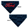 Load image into Gallery viewer, Pet Bandana - FORD Script Stacked Blues/Red