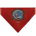 Load image into Gallery viewer, Pet Bandana - Grateful Dead Dave's Picks Volume Ten Alligator Bonus Cover Art Red