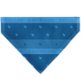 Load image into Gallery viewer, Pet Bandana - Harry Potter RAVENCLAW Traits Banner and Icons Blues/Yellow