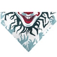 Load image into Gallery viewer, Pet Bandana - IT Pennywise Smile and Balloons White/Blues/Reds