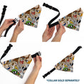Load image into Gallery viewer, Pet Bandana - LOONEY TUNES Six Character Stack Pose Beige