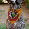Load image into Gallery viewer, Pet Bandana - LOONEY TUNES Five Character Target Pose Orange