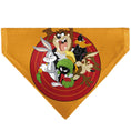 Load image into Gallery viewer, Pet Bandana - LOONEY TUNES Five Character Target Pose Orange