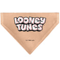 Load image into Gallery viewer, Pet Bandana - LOONEY TUNES Porky Pig Face Close-Up Peach