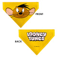 Load image into Gallery viewer, Pet Bandana - LOONEY TUNES Speedy Gonzales Face Close-Up Yellow