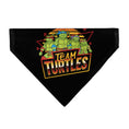 Load image into Gallery viewer, Pet Bandana - Teenage Mutant Ninja Turtles TEAM TURTLES Group Pose Black/Red