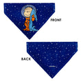 Load image into Gallery viewer, Pet Bandana - Peanuts Astronaut Linus Security Blanket Space Pose Blue