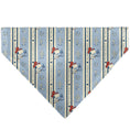 Load image into Gallery viewer, Pet Bandana - Peanuts Snoopy YEE HAW AMERICA Pose and Icons Ivory/Blues/Red