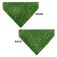 Load image into Gallery viewer, Pet Bandana - Rick and Morty Pickle Rick Pose Scattered Greens