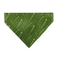 Load image into Gallery viewer, Pet Bandana - Rick and Morty Pickle Rick Pose Scattered Greens