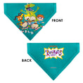 Load image into Gallery viewer, Pet Bandana - Rugrats Kids Group Pose and Title Logo Blue
