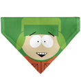 Load image into Gallery viewer, Pet Bandana - South Park Kyle Face Close-Up Greens