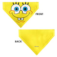 Load image into Gallery viewer, Pet Bandana - SpongeBob SquarePants Face Close-Up Yellow