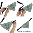 Load image into Gallery viewer, Pet Bandana - SpongeBob SquarePants Squidward Character Close-Up Blue