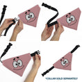 Load image into Gallery viewer, Pet Bandana - SpongeBob SquarePants Patrick Star Character Close-Up Pink