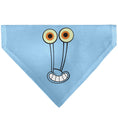 Load image into Gallery viewer, Pet Bandana - GARY the Snail Smiling Face Close-Up and Text Blue/Pinks