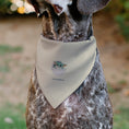 Load image into Gallery viewer, Pet Bandana - Star Wars The Mandalorian THE FORCE IS STRONG Grogu Pod Pose Beige/Tans