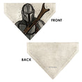 Load image into Gallery viewer, Pet Bandana - Star Wars The Madalorian Impression Painting Beige