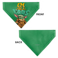Load image into Gallery viewer, Pet Bandana - Star Wars Grogu I'M ALL EARS Pose Green