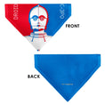 Load image into Gallery viewer, Pet Bandana - Star Wars DROID C-3PO Text and Pop Art Pose Red/Blue/White