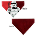 Load image into Gallery viewer, Pet Bandana - Star Wars TROOPER Text and Stormtrooper Pop Art Pose Reds/Black