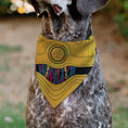 Load image into Gallery viewer, Pet Bandana - Star Wars C-3PO Character Close-Up Yellow
