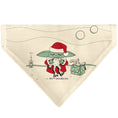 Load image into Gallery viewer, Pet Bandana - Star Wars Holiday Grogu Baby Yoga Santa Claus Scenes