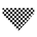 Load image into Gallery viewer, Pet Bandana - Checker Black/White