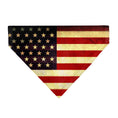 Load image into Gallery viewer, Pet Bandana - Vintage US Flag Repeat