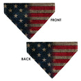 Load image into Gallery viewer, Pet Bandana - Vintage US Flag Stretch
