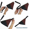 Load image into Gallery viewer, Pet Bandana - Vintage US Flag Stretch