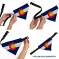 Load image into Gallery viewer, Pet Bandana - Colorado Flag Centered