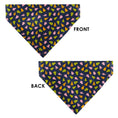 Load image into Gallery viewer, Pet Bandana - Holiday Christmas Trees Collage Navy/Multi Color