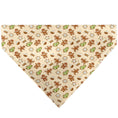 Load image into Gallery viewer, Pet Bandana - Holiday Decorated Gingerbread Cookies Collage Tan