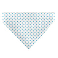Load image into Gallery viewer, Pet Bandana - Lilo & Stitch Stitch Winking Pose and Polka Dots White/Blue