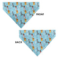 Load image into Gallery viewer, Pet Bandana - Disney Dogs 5-Dog Group Collage/Paws Blues