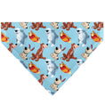 Load image into Gallery viewer, Pet Bandana - Disney Princess Dogs 4-Dog Group Collage/Paws Blues