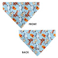 Load image into Gallery viewer, Pet Bandana - Disney Princess Dogs 4-Dog Group Collage/Paws Blues